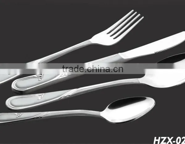 Elegant 18/0 18/10 Stainless Steel Cutlery Set photo-3