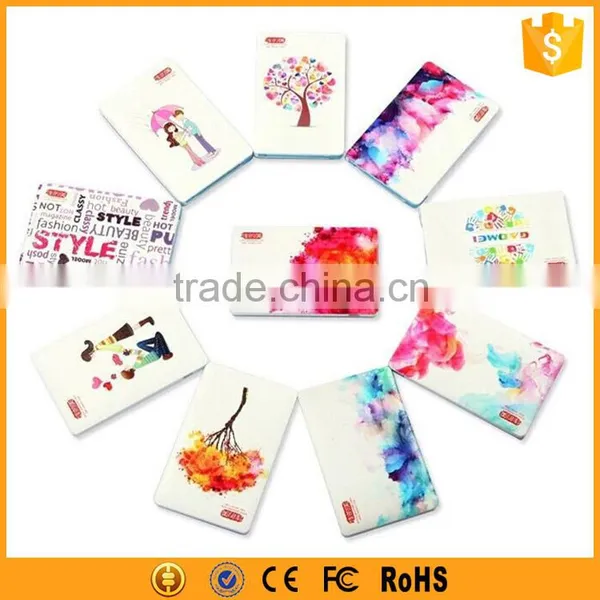 ABS Slim ABS Factory Custom Unique Power Bank Credit Card 2000mAh photo-6