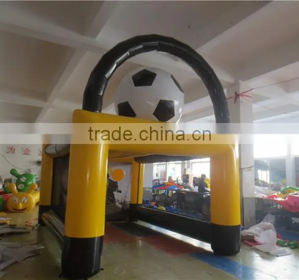 Inflatable Football Toss Inflatable Shooting Soccer Goal photo-2