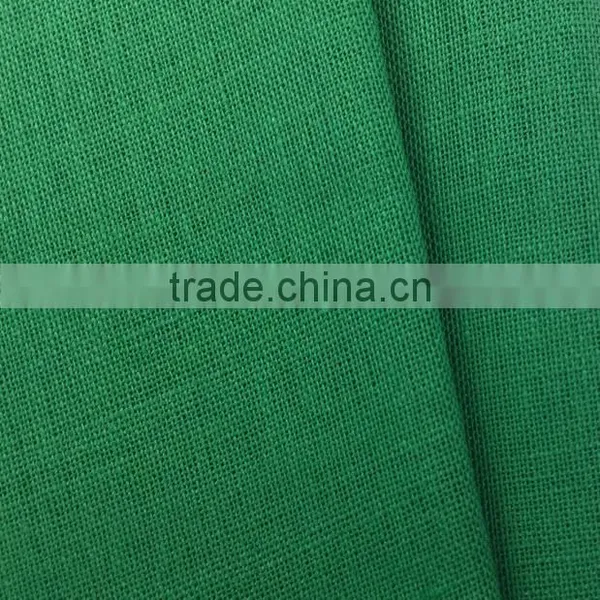 Popular 100% Ramie Dyed Fabric 6*6/30*31