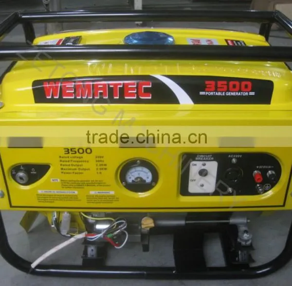 ZT2500H Portable 6.5hp Engine 2kw Petrol Generator Set photo-4