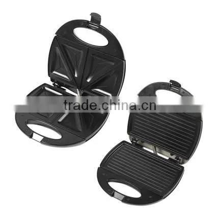 2-slice Sandwich Maker With Non-stick Coated Cooking photo-2