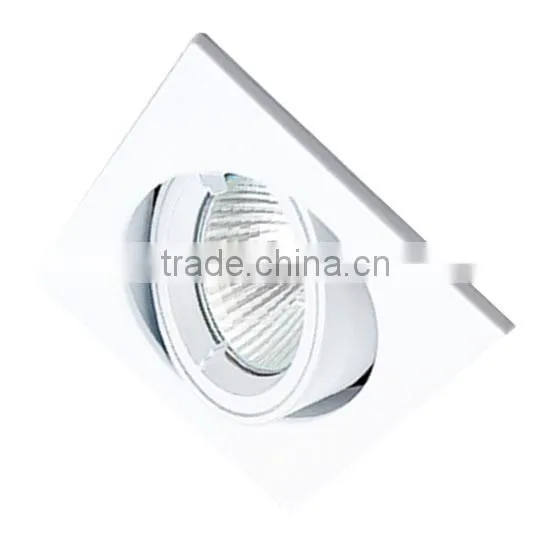 Ceiling White Suqare Double Downlight photo-2