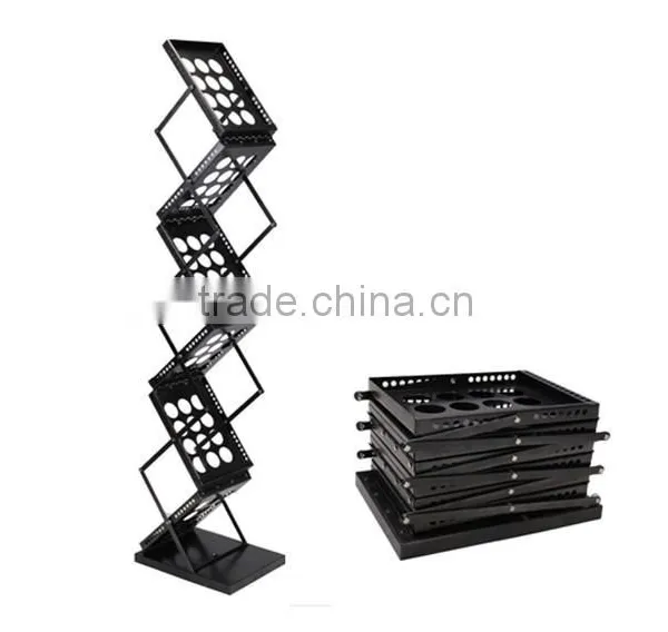 Black Magazine Rack/ Decorative Magazine Rack for Display photo-2