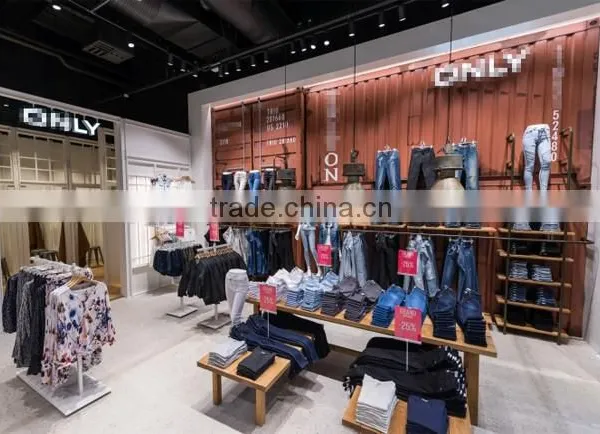 Fashion Modern Design Good Quality Jeans Display For Interior Shop Design photo-2