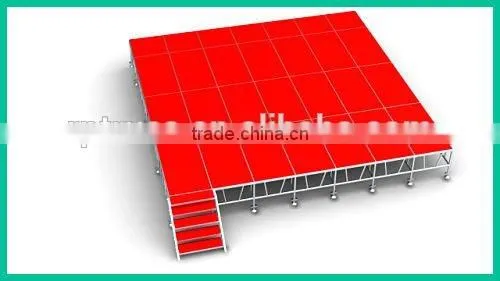 RP Aluminum Round Stage Rubber Composite Deck photo-4