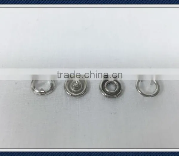 Snap ring button