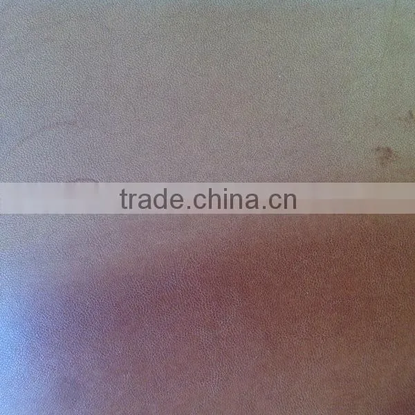 BURNISH FLOCKING CUERO LISO PU LEATHER FOR MEXICO MARKET photo-2