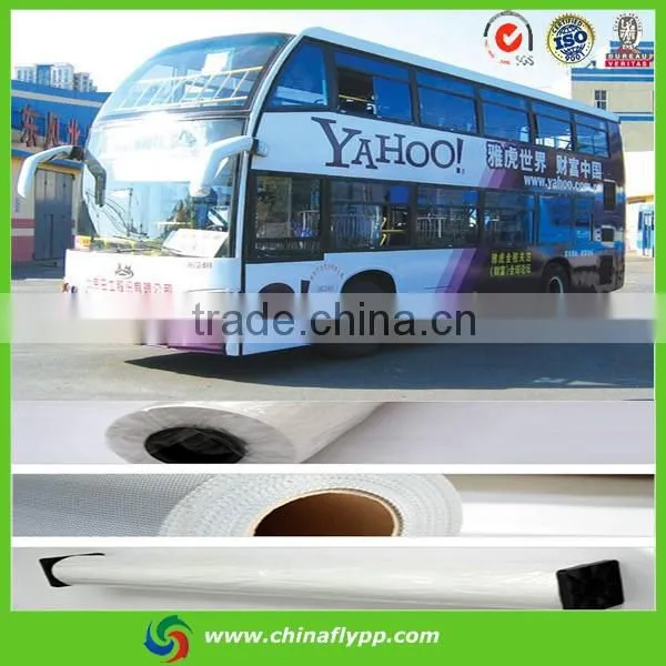 China Gloden Media Supplier 80100 Matt Self Adhesive PVC Vinyl for Solvent photo-3