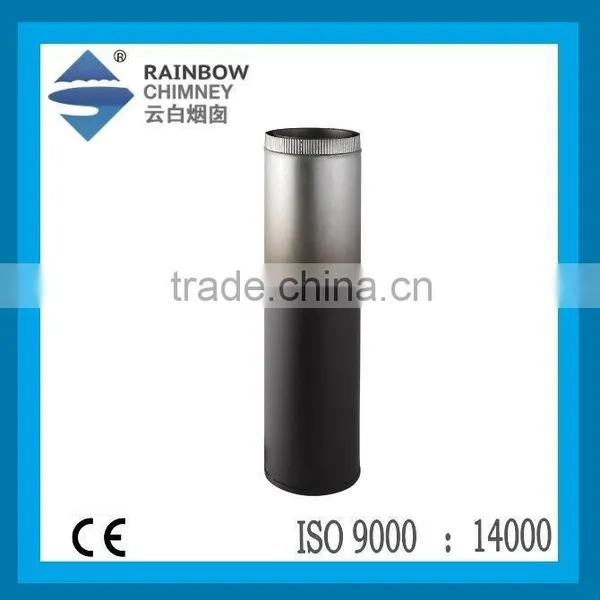 CE and Painting Galvanized Chimney Single Wall Chimney Pipe for Stovesingle Wall Chimney