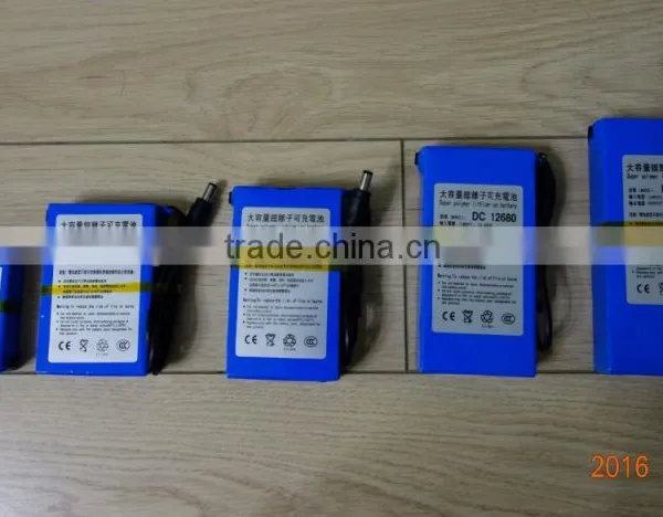 Super Polymer Rechargeable 12V 9800mAh Li-ion Battery photo-5