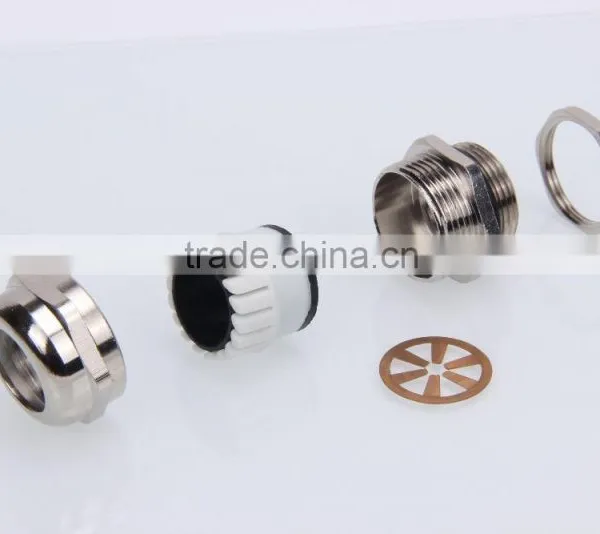 Free Sample Nickel Plated Metal Tray EMC Brass Cable Gland Hawke photo-2