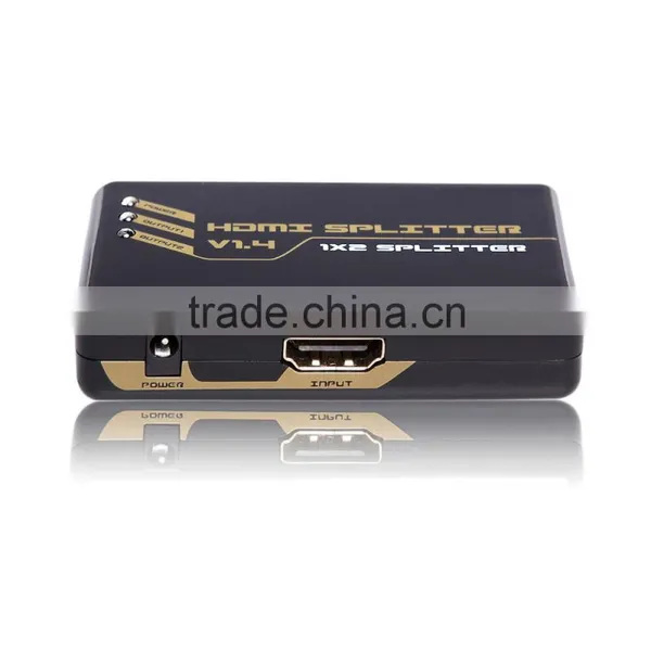 High Quality Hdmi Splitter V1.4 1 in 2 Out Support 3D photo-3