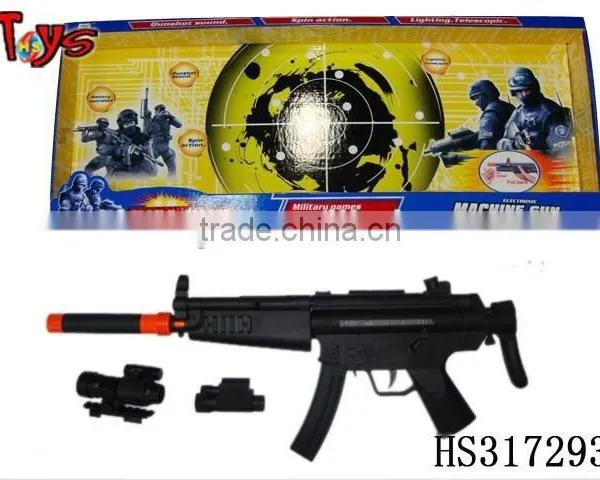 Electric Professional Kids Fake Gun Toy photo-3