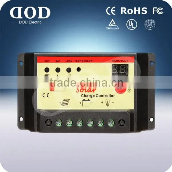DKTD Solar controller , Double Digital Display , Constant Voltage Charge, 5A-30A, 12V/24V