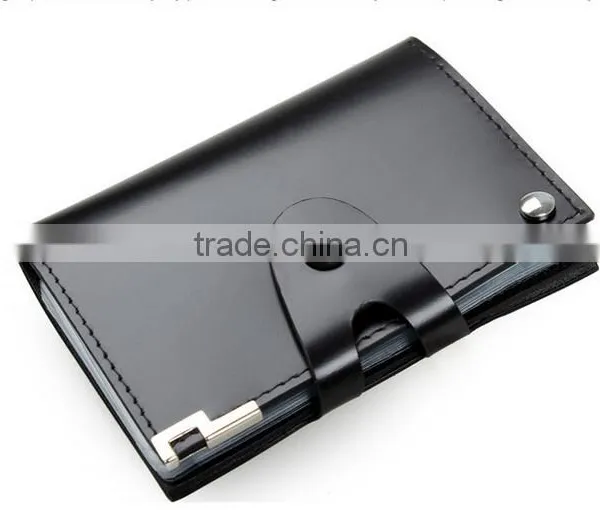 Custom Leather Organizer Bulk Business Card Holders photo-2