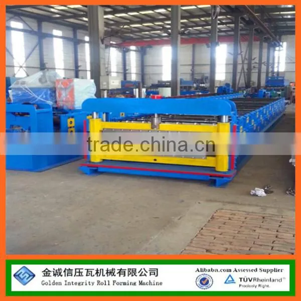 IBR Panel Roof /Wall Double Deck Roll Forming Machine photo-3