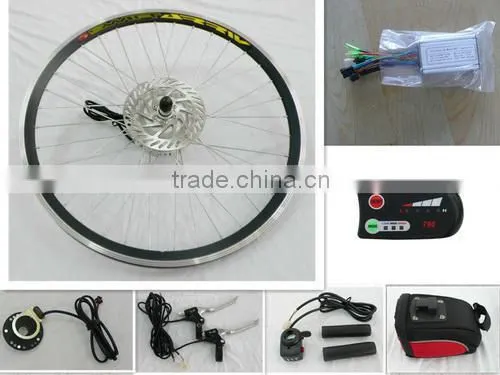 electric front wheel bike conversion kit