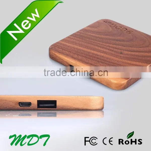 Best Gift in World Market External Power Bank for Lenovo 2600mah Power Bank Charger Usb Hub Wood Power Bank Private Label photo-4