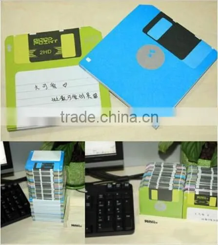 Floppy Disk Notepad Bookmark Marker Memo Sticky Notes photo-2