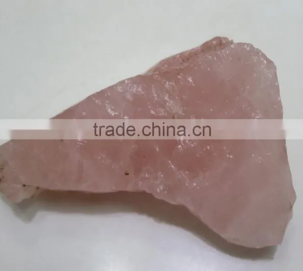 Natural Rose Quartz Rough Gemstone Pink Color Non-treated photo-2