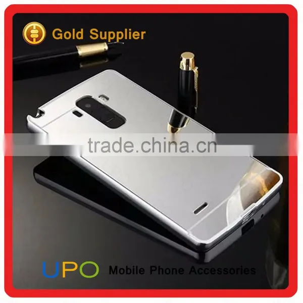 [UPO] Luxury Mirror Phone Case for LG G4, Shockproof Aluninum Bumper Mirror Back Case for LG G4 photo-6