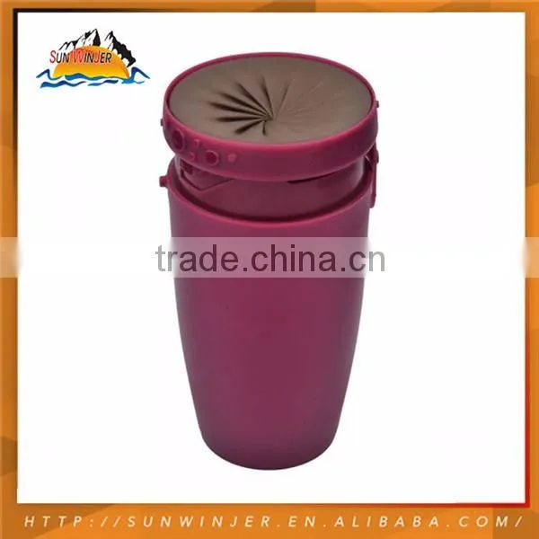 Plastic Fancy Fashion Designed Spin Cup Sport Bottle photo-6