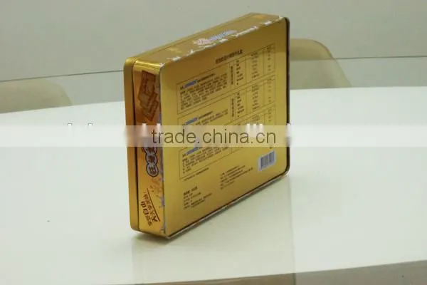 Milk Biscuits Plain Tin Box Packaging photo-3