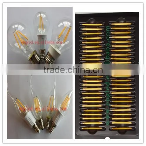 Wholesale Edison Style 4W E26/E27 A60 Dimmable LED Filament Bulb CE/RoSH/TUV/FCC/UL 789 photo-3