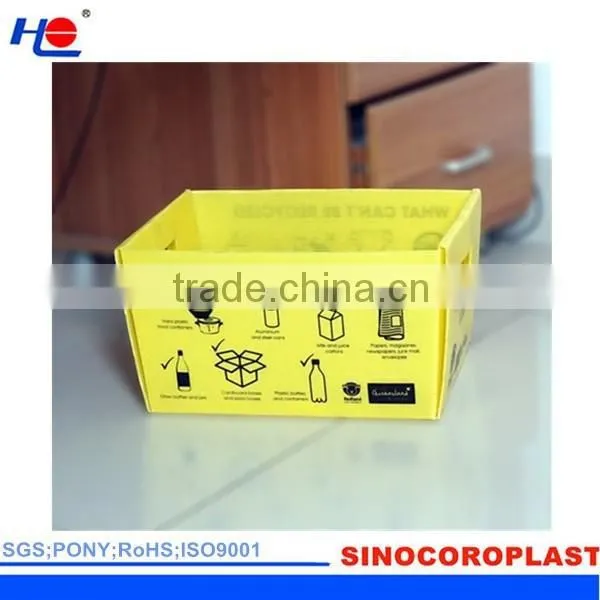 Recyclable PP Coroplast Green Bin photo-5