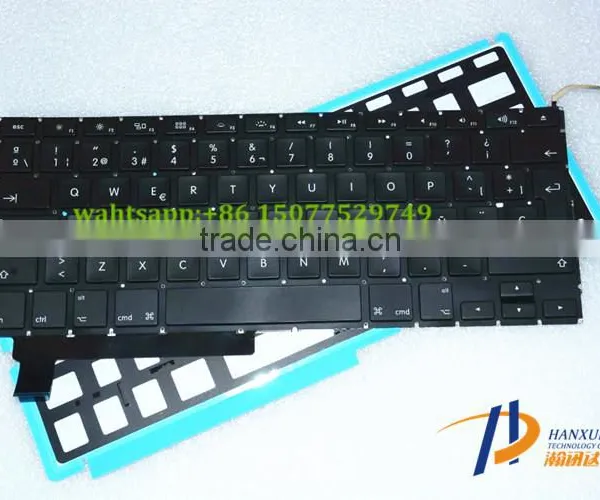 New Arrival 100% Perfect SP Spain Layout For MBP 15 Inch Spain Keyboard With Backlight photo-2