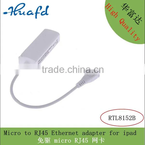 Wholesale Micro Usb Lan to Ethernet Adapter Driver for Tablet Made in China photo-4