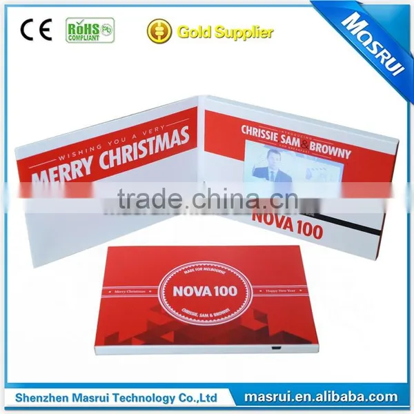 2016 Customized Mini Video Greeting Card Module LCD Card Module Video Card Modules