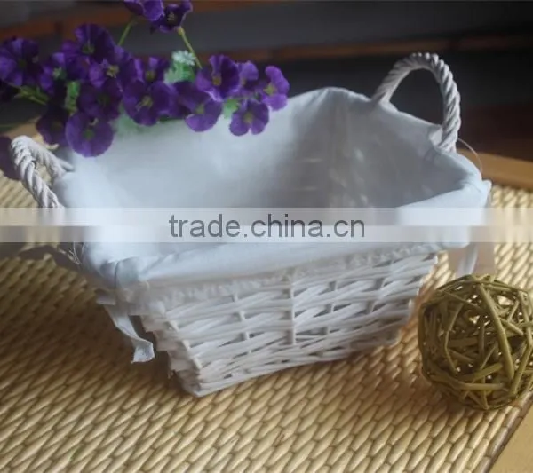 Small Wilow Storage Basket; Wicker Stock Basket photo-3