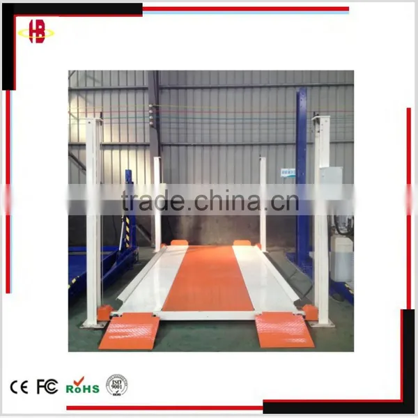 Four Post Hydraulic Auto Parking Lift Equipment photo-5