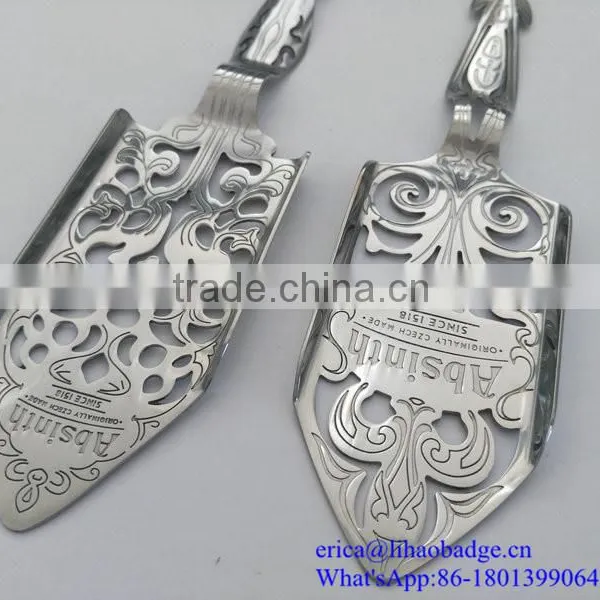 Bulk Wholesale Stainless Steel Hotel Used Absinthe Spoon photo-5