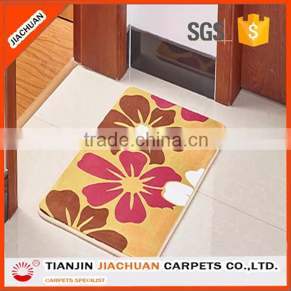 Polyester Antislip Plain Cheap Fancy Door Mat photo-4