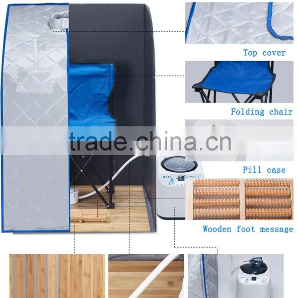 Portable Mini Steam & Far Infrared Two in One Function Sauna Room photo-5