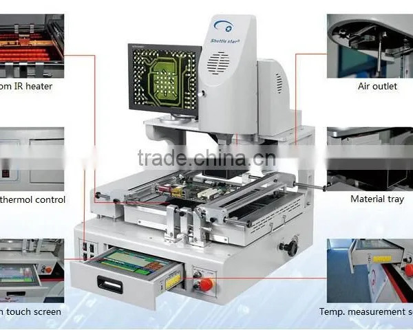 Precision Performance Optical Alignment Bga Rework Station Welding Machine for Iphone 6s Motherboard photo-6