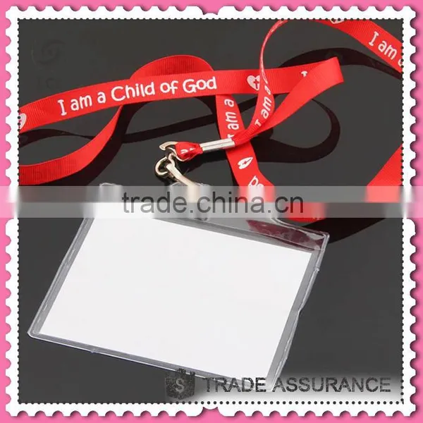 Fancy Double Badge Holder, Clear Two Sided Badge Holder photo-3