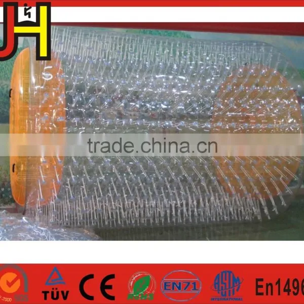Outside 2.4m Transparent Inflatable Water Roller For Sale photo-4