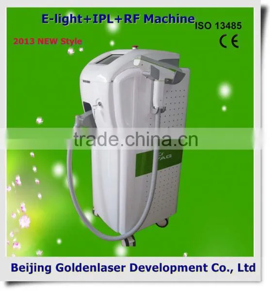 2013 New Design E-light+IPL+RF Machine Tattooing Beauty Machine Custom Lighted Stickers