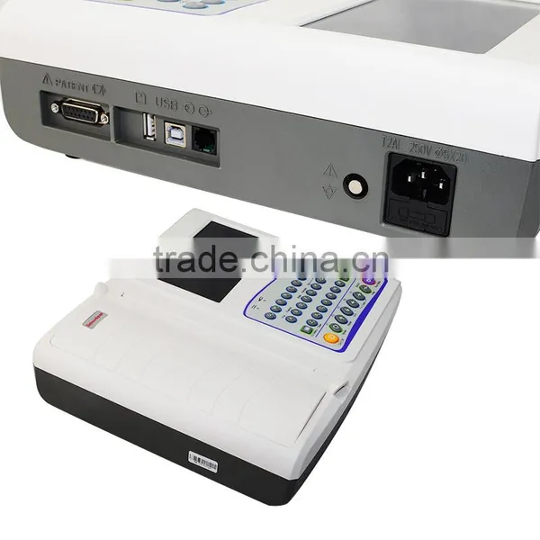 New Digital Portable 12 Channel ECG/ EKG Machine With Low Price photo-4
