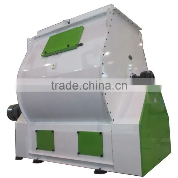 High Efficiency Single-shaft Double Paddle Animal Food Mixer photo-3
