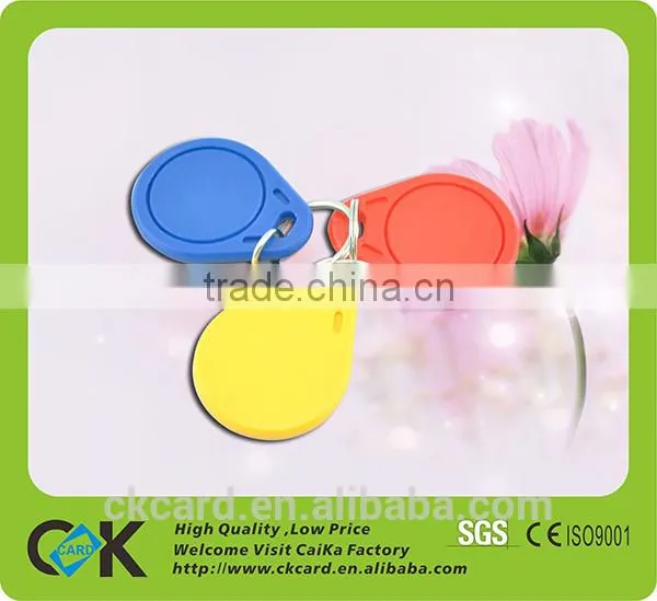Various Color Plastic Tag NTAG213 Keyfob/keyring photo-3