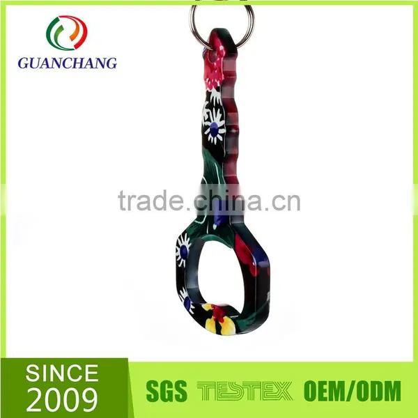 Wholesale Good Quality Cut Beer Custom Made Bottle Opener Key Chains photo-4