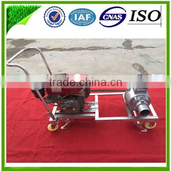 8hp Water Cooled Diesel Engine 3 Inches Hand Push Type Agricultural Irrigation Water Pump photo-4