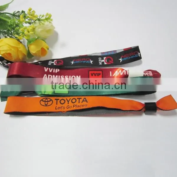 Sublimation Fabric Woven RFID Wristband photo-5