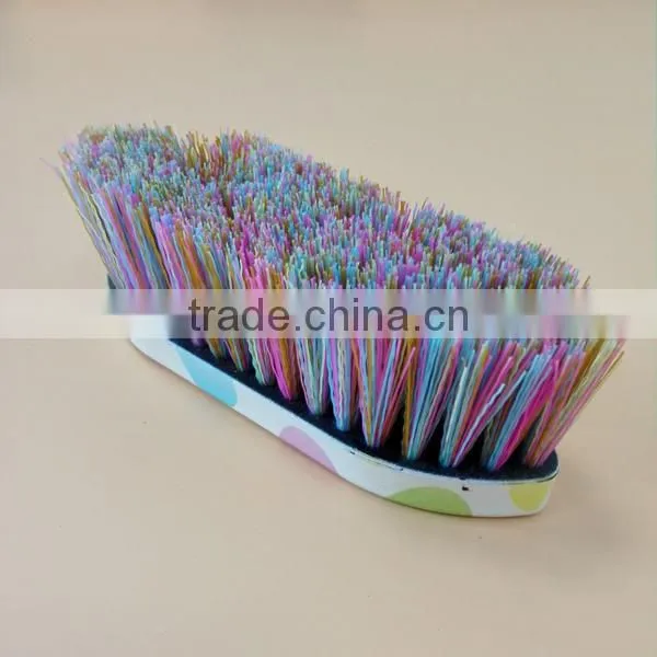 HORSE BRUSH HORSE GROOMING PATTERNED HORSE BRUSH WITH RIBBON BRISTLES EQUESTRIAN HORSE GROOMING HORSE BRUSH HORSE GROOMING KIT photo-3