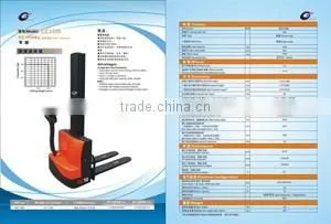 1.0T Electric Stacker Narrow Legs-Single Stage photo-2